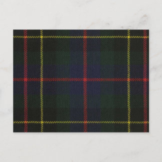 Post Card Brodie Hunting Modern Tartan Print Briefkaart