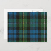 Post Card Campbell of Argyll Ancient Tartan Print Briefkaart (Voorkant / Achterkant)