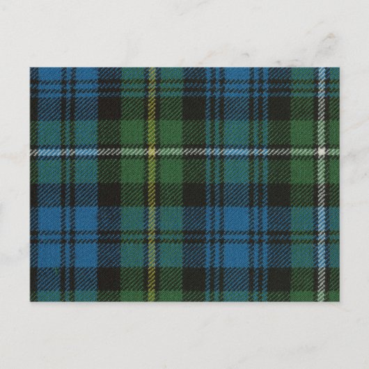 Post Card Campbell of Argyll Ancient Tartan Print Briefkaart (Voorkant)