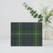 Post Card Campbell of Argyll Modern Tartan Print Briefkaart (Staand voorkant)