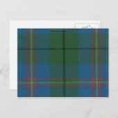 Post Card Carmichael Ancient Tartan Print Briefkaart (Voorkant / Achterkant)