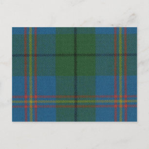 Post Card Carmichael Ancient Tartan Print Briefkaart
