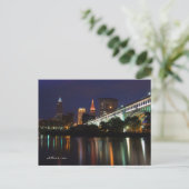 Post Card Cleveland Skyline Briefkaart (Staand voorkant)