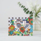 Post Card Day of the Dead 9 Briefkaart (Staand voorkant)