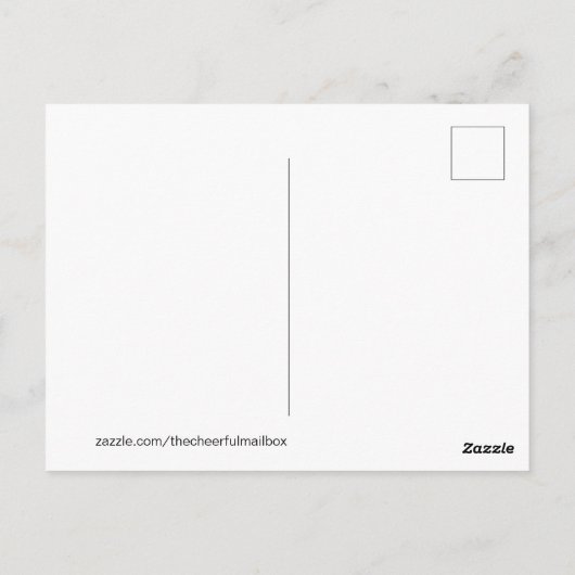 Post Card Day of the Dead 9 Briefkaart (Achterkant)