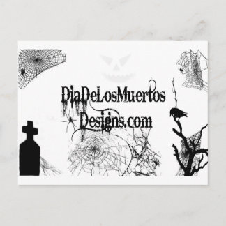 Post Card DiaDeLosMuertosDesign Script Briefkaart