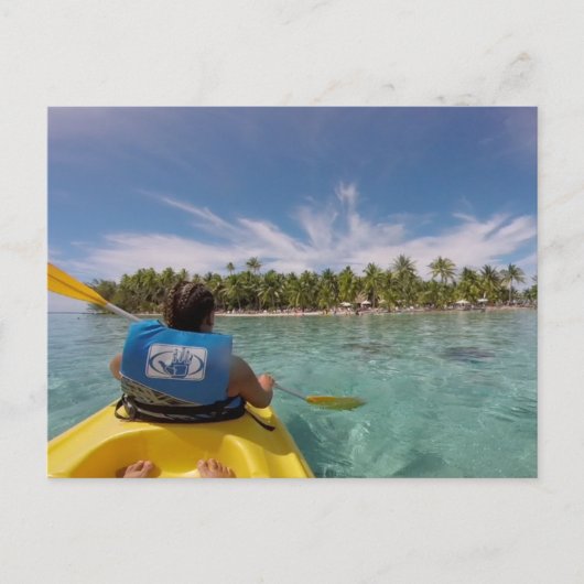 Post Card Frans Polynesië Briefkaart (Voorkant)