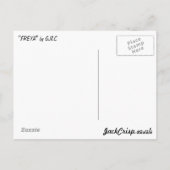 Post Card "FREYA" De 80-inch vrachtwagenbak Briefkaart (Achterkant)