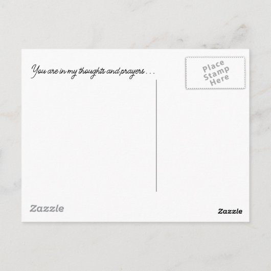 Post Card From The Heart Briefkaart (Achterkant)