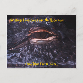 Post Card Greetings From Cape Fear, North Carol. Briefkaart