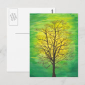Post Card - Groene Boom Briefkaart (Voorkant / Achterkant)