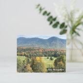 Post Card "Herfst Foliage & Mountains" Briefkaart (Staand voorkant)