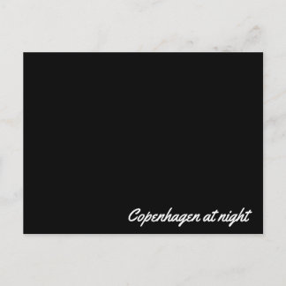 Post-card Kopenhagen 's nachts Briefkaart