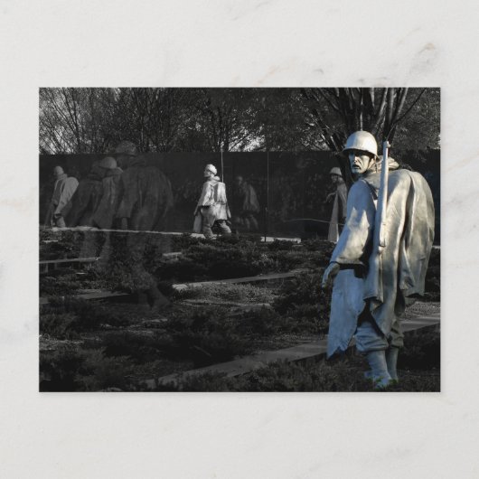 Post Card - Korea War Memorial Briefkaart (Voorkant)