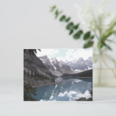 Post Card, Moraine Lake. Banff Alberta. Briefkaart (Staand voorkant)