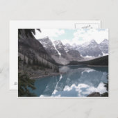 Post Card, Moraine Lake. Banff Alberta. Briefkaart (Voorkant / Achterkant)