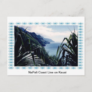 Post Card-NaPali Coastline, Kauai, Hawaii Briefkaart