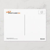 "Post Card" (negatief) Briefkaart (Achterkant)