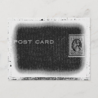 "Post Card" (negatief) Briefkaart