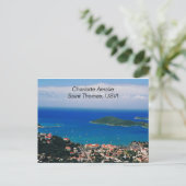 Post Card of Charlotte Amalie, Saint Thomas, USVI Briefkaart (Staand voorkant)
