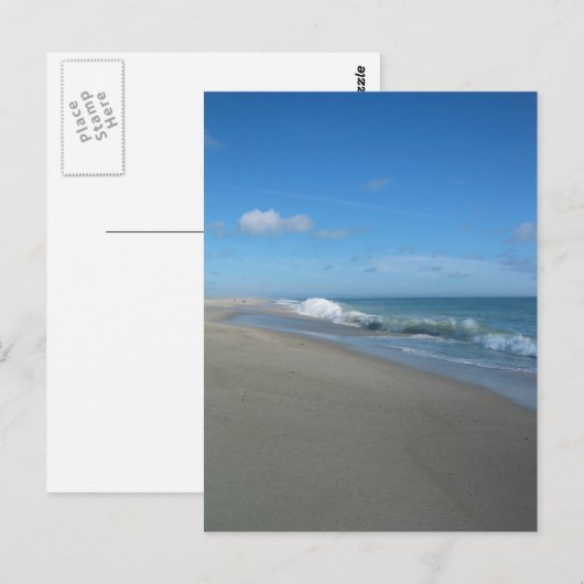 Post Card: Outer Beach on the Cape Briefkaart (Voorkant / Achterkant)