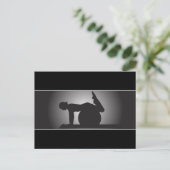 Post Card Pilates Briefkaart (Staand voorkant)