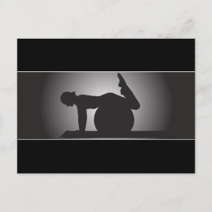 Post Card Pilates Briefkaart