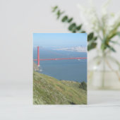 Post Card: San Francisco, Golden Gate Bridge Briefkaart (Staand voorkant)