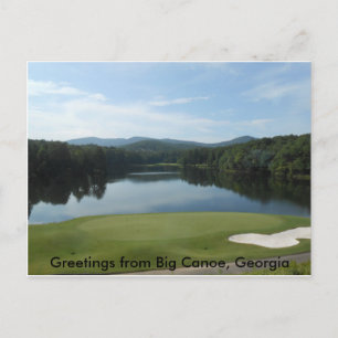 Post Card uit Big Canoe Georgia Briefkaart