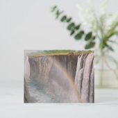 Post Card Victoria Waterfall Briefkaart (Staand voorkant)
