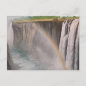 Post Card Victoria Waterfall Briefkaart (Voorkant)