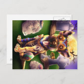 Post Card Wolf Gang de Duitse pop Briefkaart (Voorkant / Achterkant)