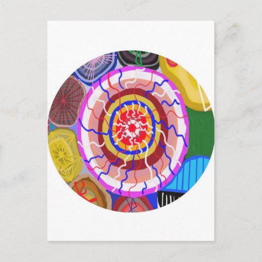 Post Cards Graphic Designs symbolisch Briefkaart (Voorkant)