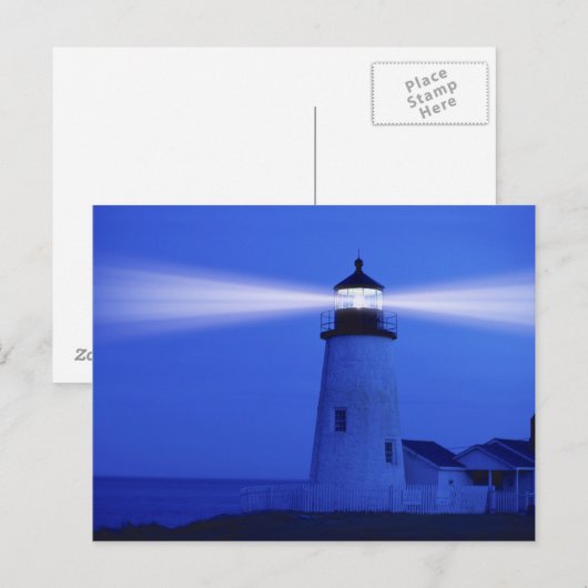 POST CARDSPemaquid Lighthouse Briefkaart (Voorkant / Achterkant)