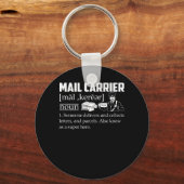 Post Carrier bezorgt Collectieve brieven Sleutelhanger (Voorkant)