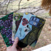 Post Carrier Drop Box Postal Service Art Briefkaart