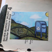 Post Carrier Drop Box Postal Service Art Briefkaart