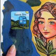 Post Carrier Drop Box Postal Service Art