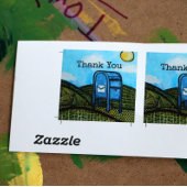 Post Carrier Drop Box Postal Service Art Vierkante Sticker