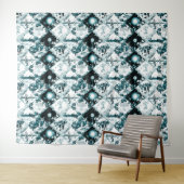 Post Collapse Toil - Toile de Jouy van Aleta Wandkleed (In Situ (horizontaal))