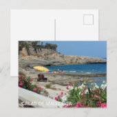post de Calas de Mallorca, Playa Briefkaart (Voorkant / Achterkant)