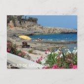 post de Calas de Mallorca, Playa Briefkaart (Voorkant)