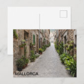 post del pueblo de Valldemossa, en Mallorca Briefkaart (Voorkant / Achterkant)