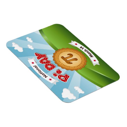 Post een Pi Day Magneet (Rechterzijde)