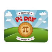 Post een Pi Day Magneet (Horizontaal)