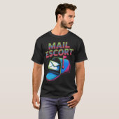 Post escort Funny Postbode Levering T-shirt (Voorkant volledig)
