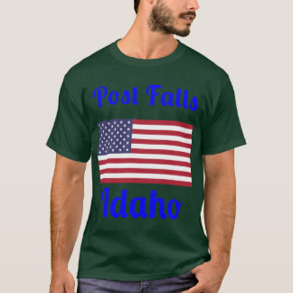 Post Falls Idaho stijlvolle prints1 T-shirt