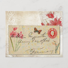  Post Floral Scrapbook Paper