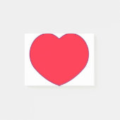 Post Heart Post-it® Notes (Voorkant)