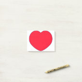 Post Heart Post-it® Notes (Op bureau)